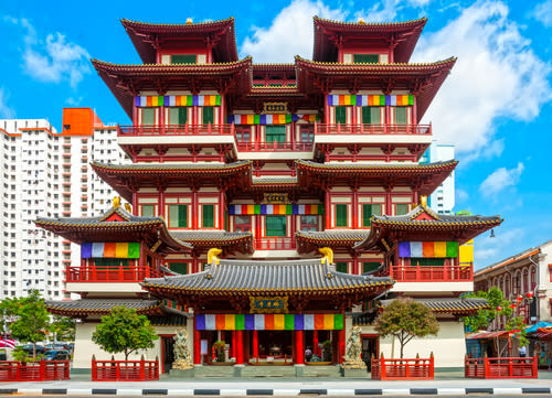 Image of Temple, Pagoda, Prayer, Shrine, City, 