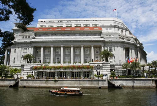 Image of Boat, Vehicle, City, Office Building, 