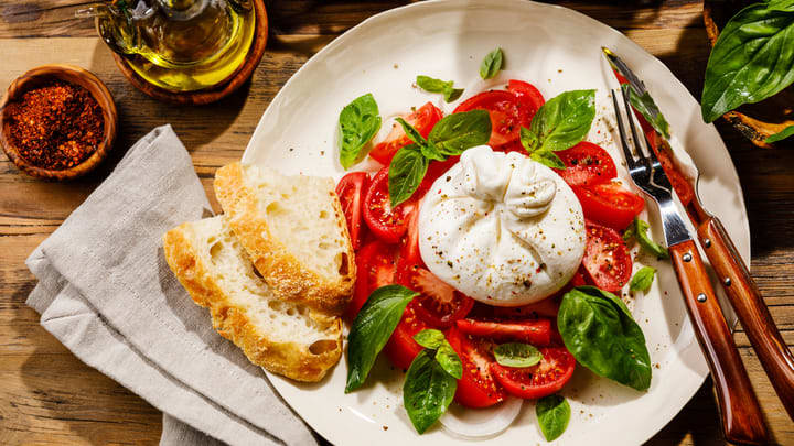 Image of Food, Food Presentation, Brunch, Cutlery, Fork, Dining Table,