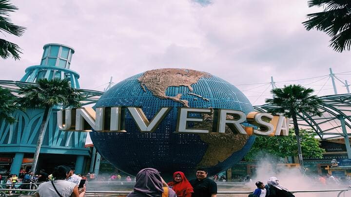 Image of Adult, Female, Person, Woman, Amusement Park, Fun, Theme Park, Male, Man,