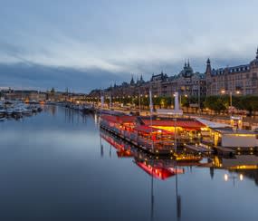 Image of Water, Waterfront, City, Harbor, Pier, Nature, Outdoors, Scenery, Cityscape, Urban, Metropolis, Port, Landscape, Marina, 