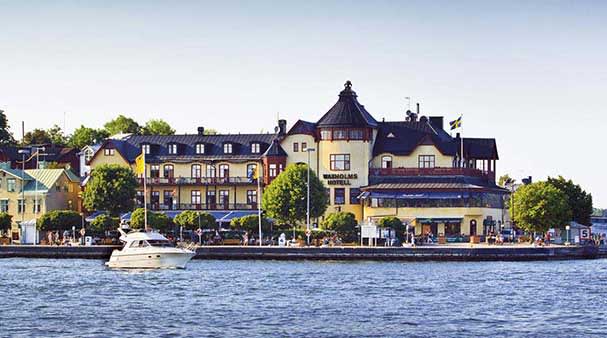 Image of Water, Waterfront, Nature, Outdoors, Scenery, City, Boat, Vehicle,