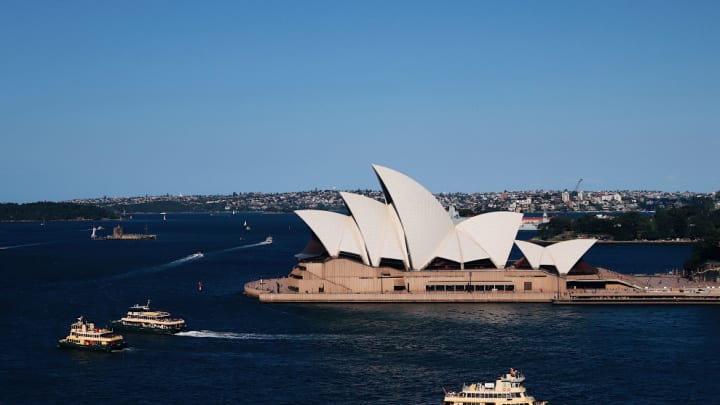 Image of Boat, Vehicle, Opera House, 