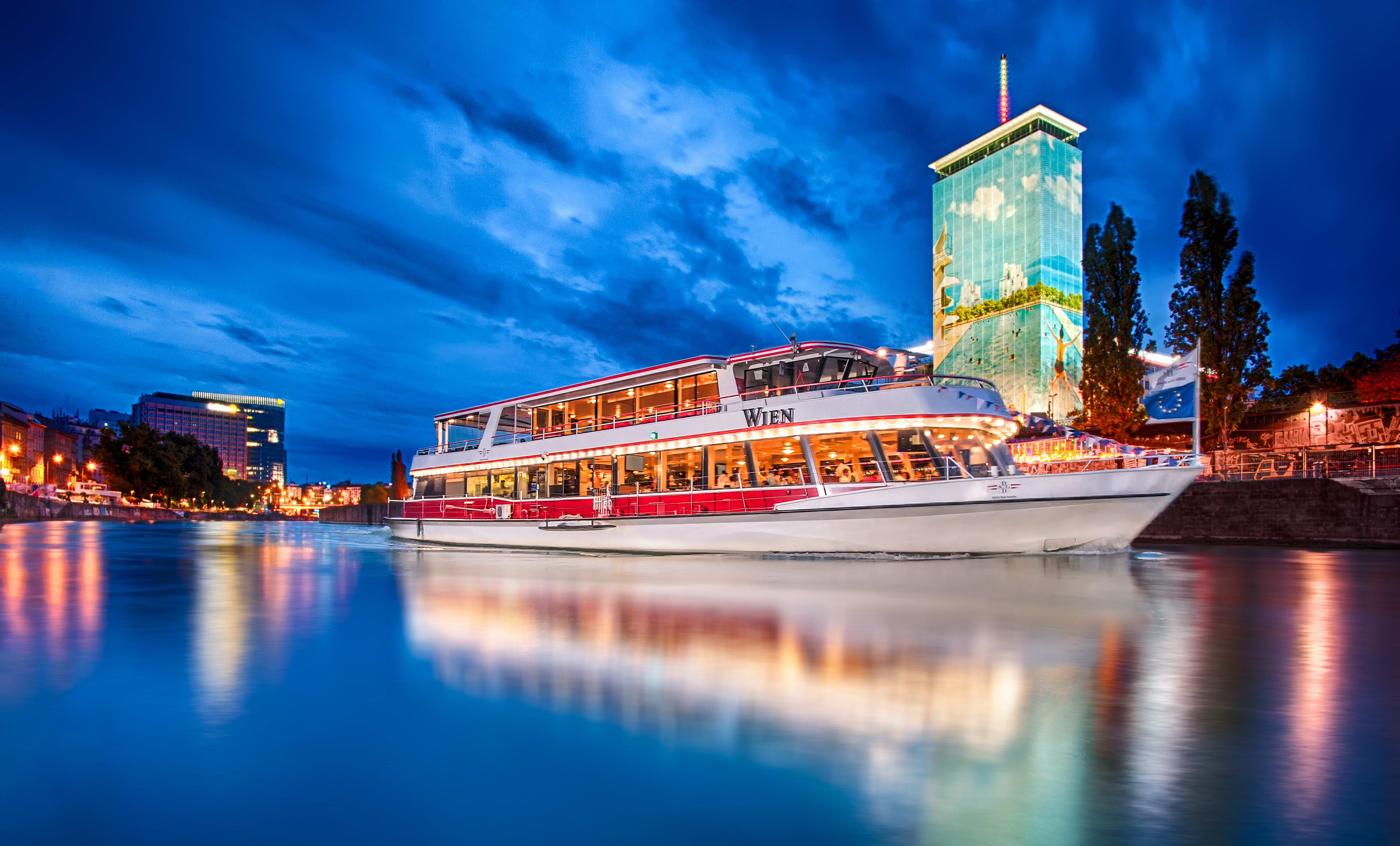 Image of Water, Waterfront, Boat, Vehicle, Ferry, Watercraft, Port, 