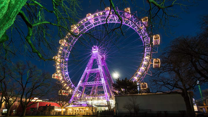 Image of Fun, Amusement Park, Ferris Wheel, 