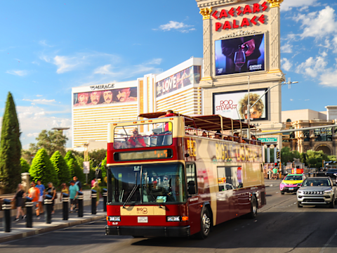 Hop-On Hop-Off Bus Tour Las Vegas