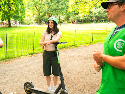 Central Park Electric Scooter Rental