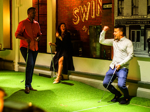 Swing golf adventure