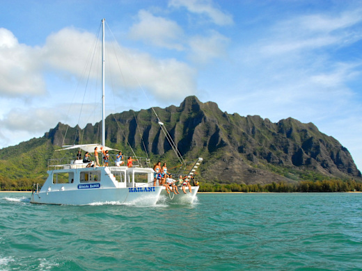 Kualoa catamaran