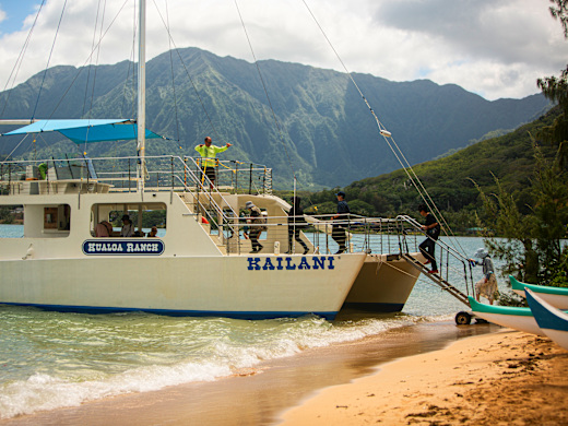 Kualoa catamaran