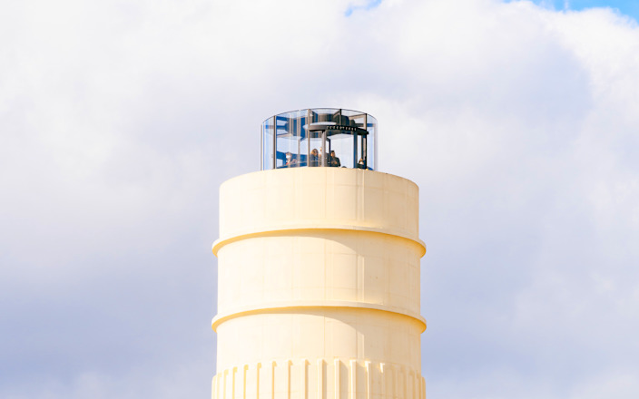 The Chimney Lift at Battersea Power Station