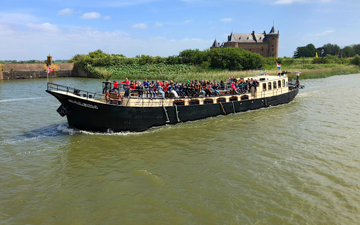 Ferry to Muiderslot Castle