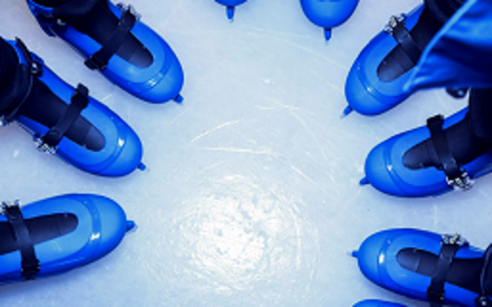 Ice-skating at QUEENS