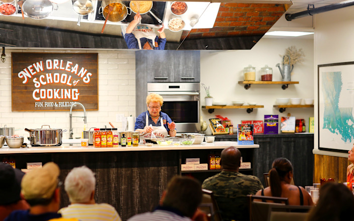 New Orleans School of Cooking Demo with Meal
