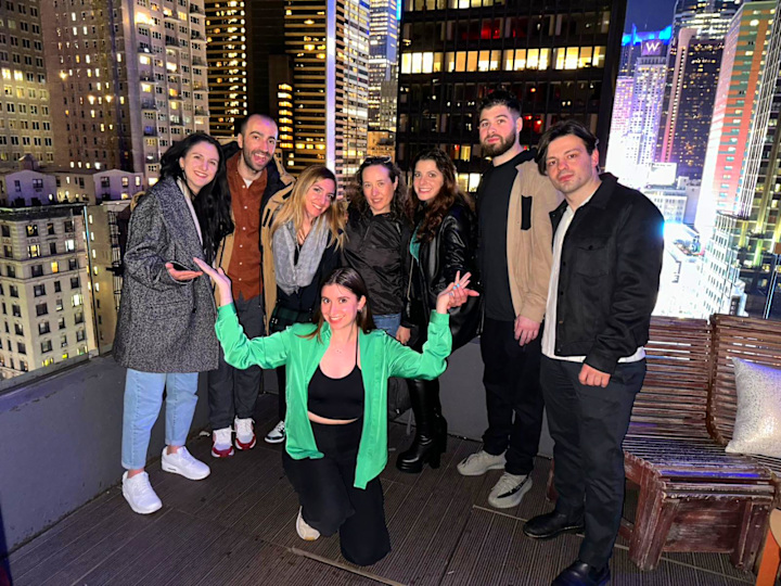 Bar Lounge & Rooftop Tour