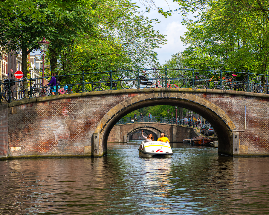Pedal boat rental