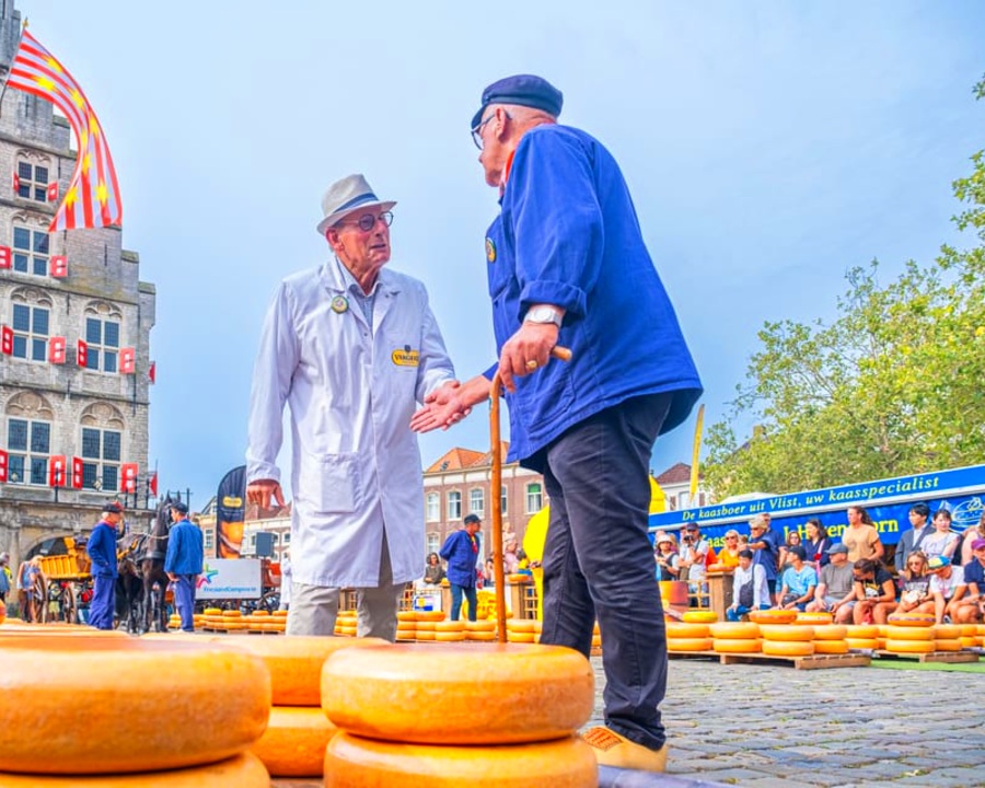 Day Trip to the Cheese Markets in Gouda or Alkmaar