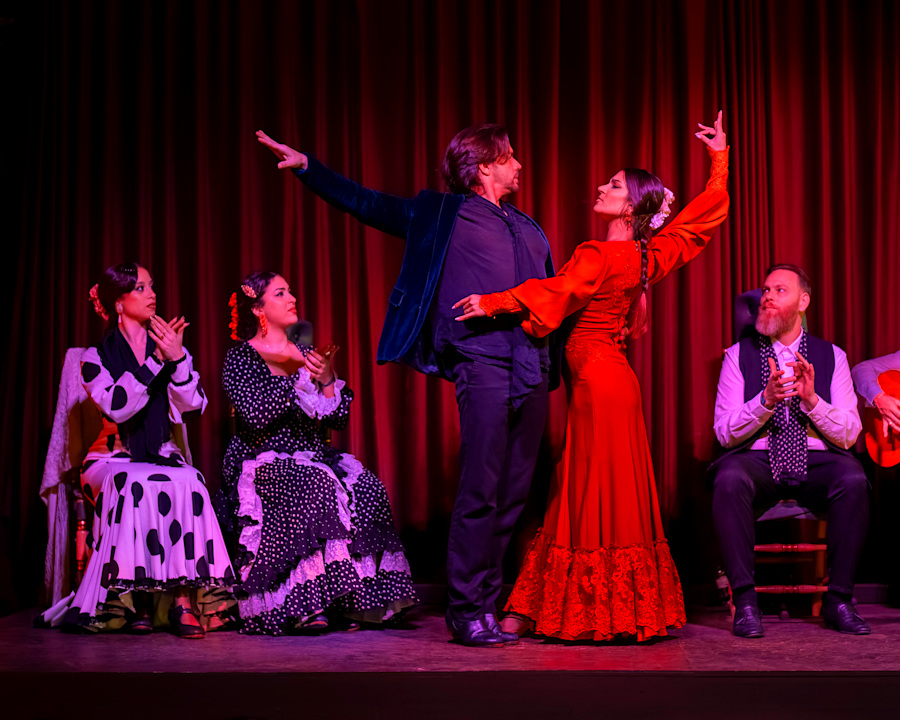 Flamenco show with drink