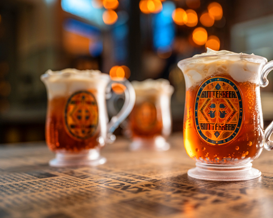 Butterbeer at Harry Potter New York