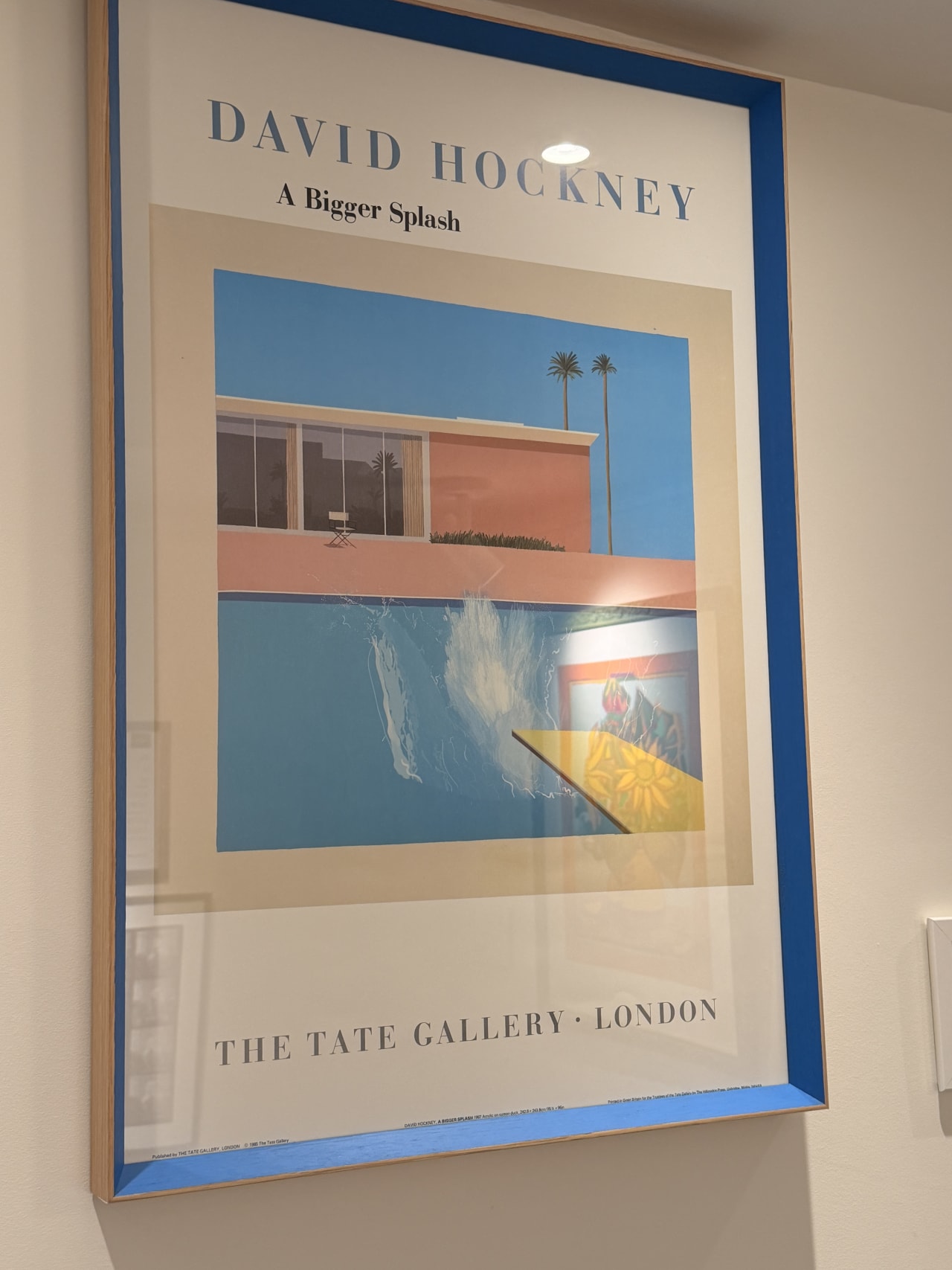A Bigger Splash - Tate Poster