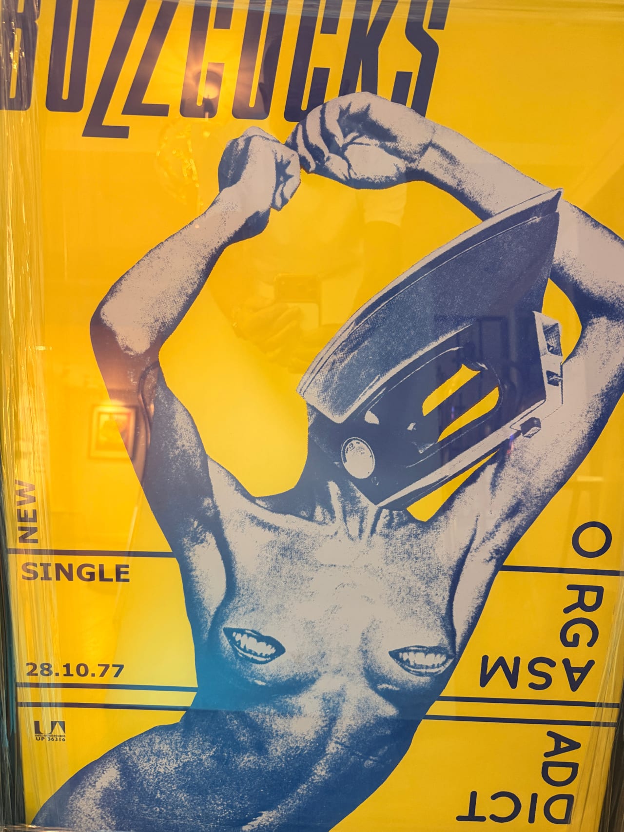 Buzzcocks Orgasm Addict Original Poster