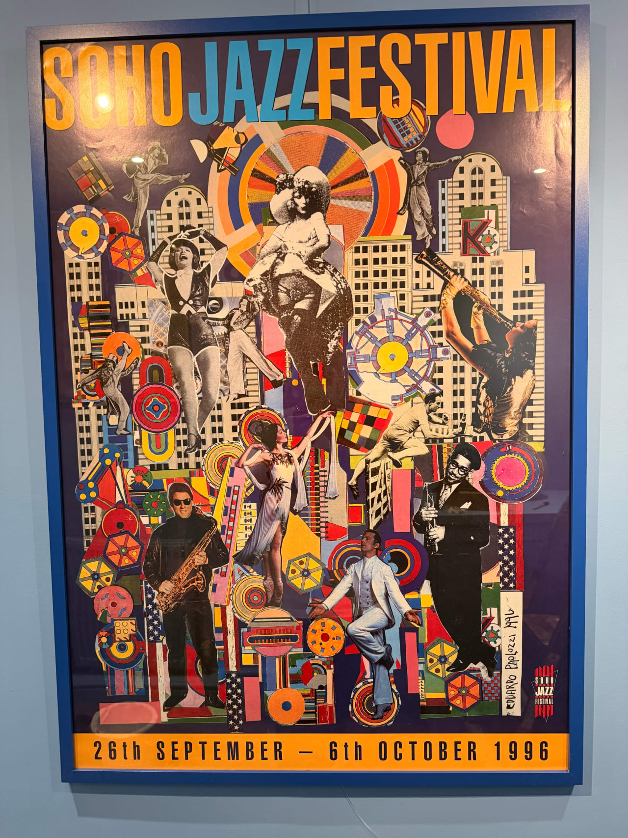 Soho Jazz Festival 1996 - Sir eduardo Paolozzi