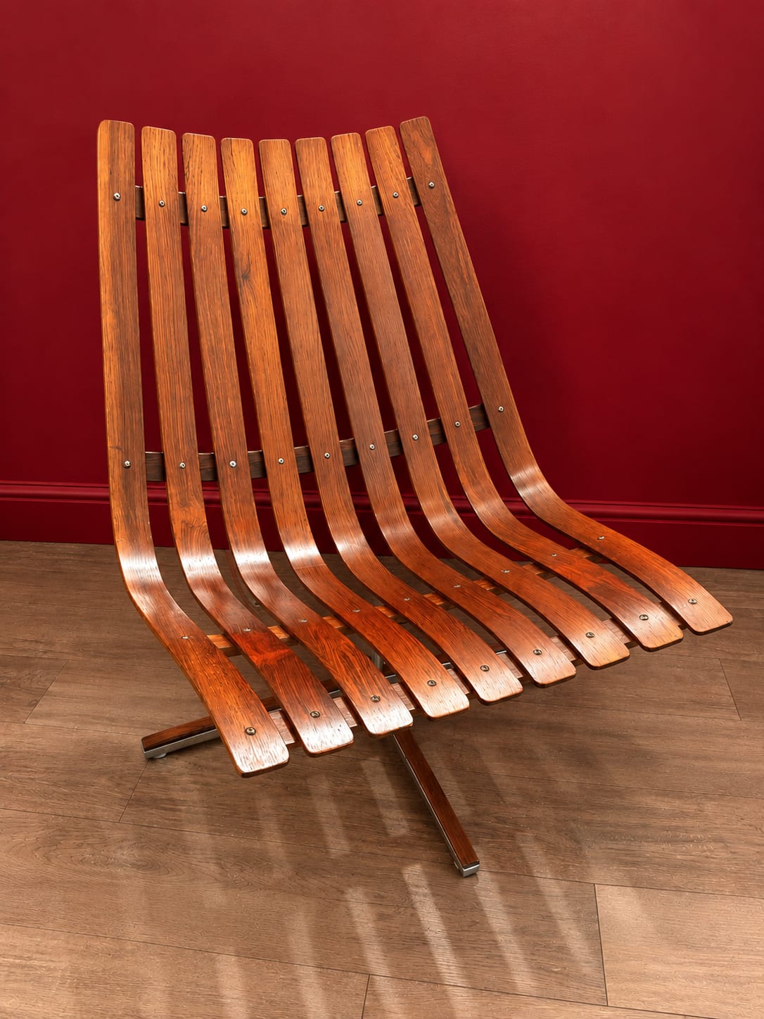 ROSEWOOD SCANDIA SWIVEL CHAIR  |  NORWAY  |  1957/58