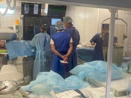 В Коми специалисты республиканского Кардиодиспансера провели мастер-классы по операциям на сонных артериях