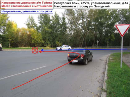 В Ухте 18-летний водитель выплатит 1 млн рублей сбитому мотоциклисту