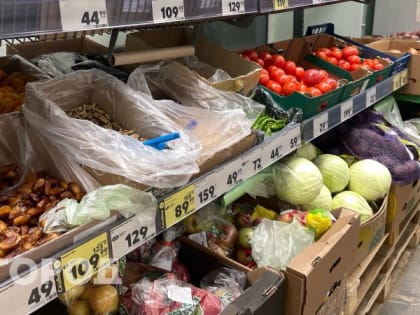 За неделю после Нового года в Коми сильно подорожали огурцы и помидоры