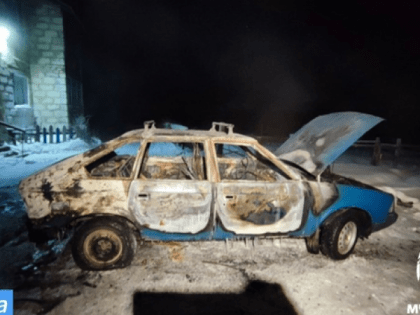 В Коми за сутки горели автомобиль и гараж