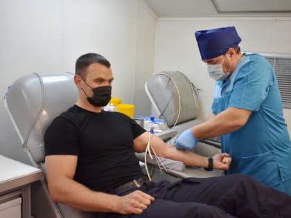 В Сыктывкаре росгвардейцы пополнили федеральный регистр доноров костного мозга