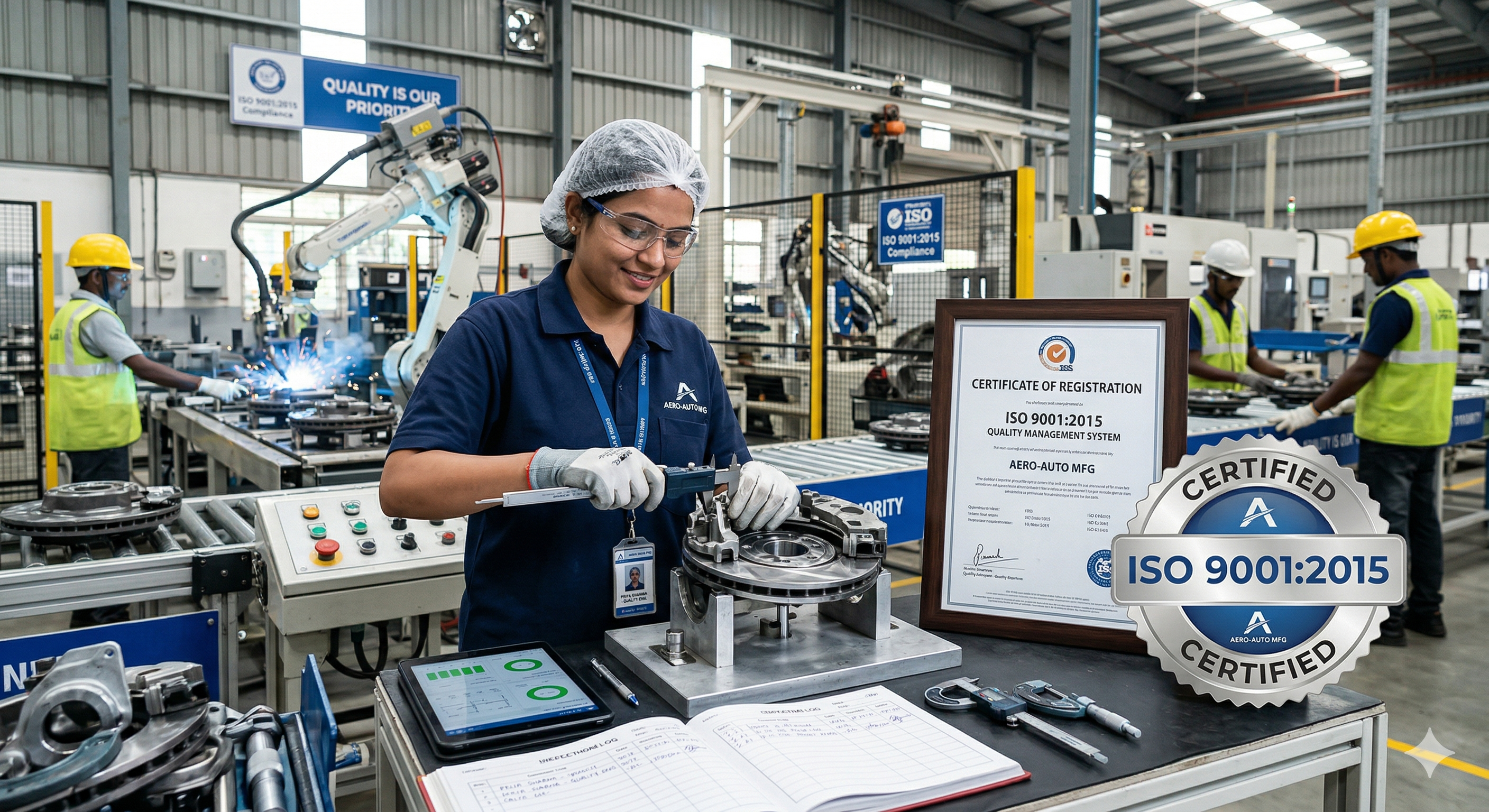 Manufacturing and ISO 9001 Certification