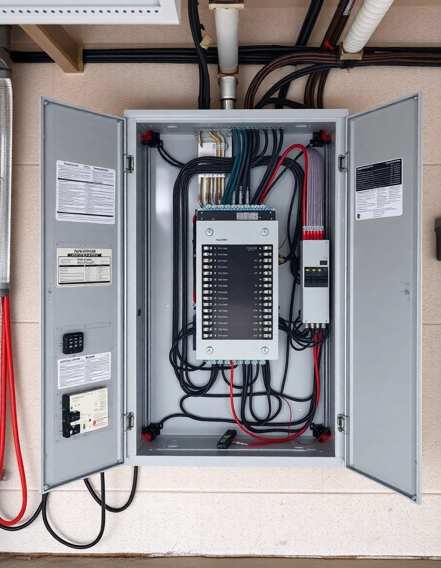 Professional electrical panel work