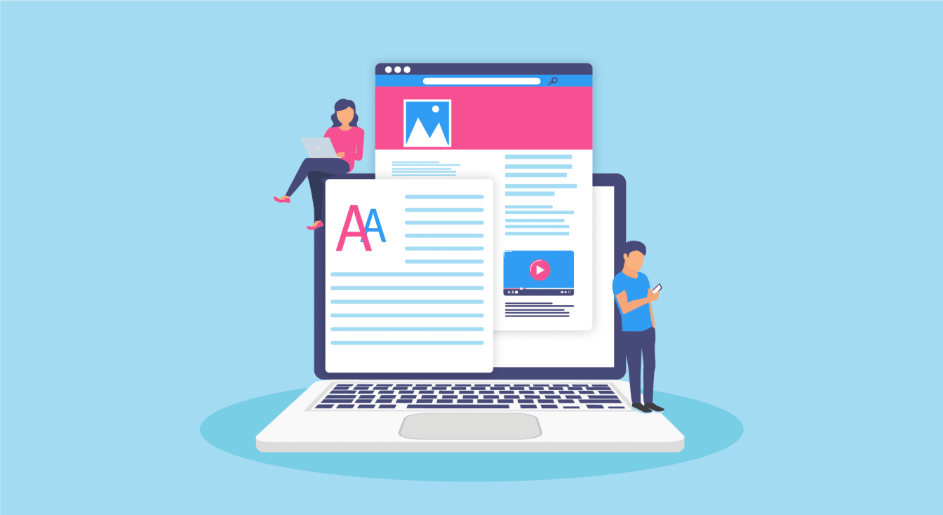 Planning content marketing strategies that attract an audience and grow a business