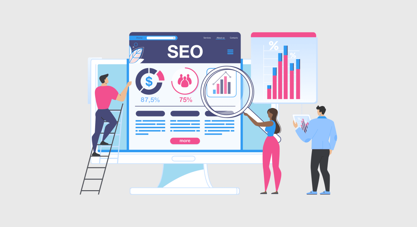 An SEM agency team handling keyword research, ad copy, and bid management for a client