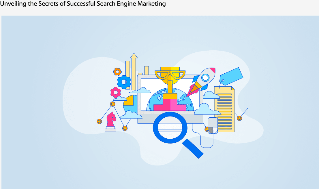 Search engine marketing dashboard showing paid ad performance and organic ranking gains