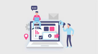 A digital marketing agency team covering SEO, PPC, social media, email, and content