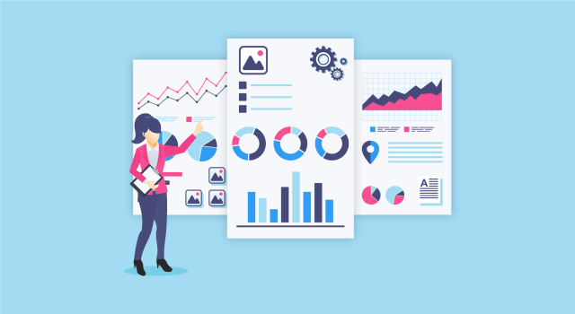 Reviewing campaign performance data while preparing a marketing audit report