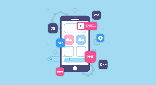A custom mobile app built around one company's workflow and customer needs