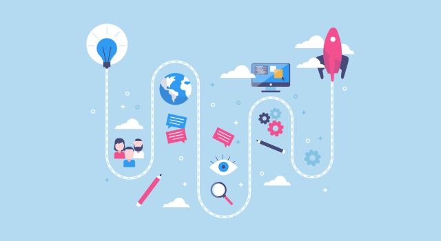 Mapping the creative process behind a digital branding project