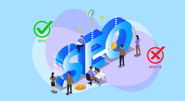 A checklist of SEO dos and don'ts for planning content marketing