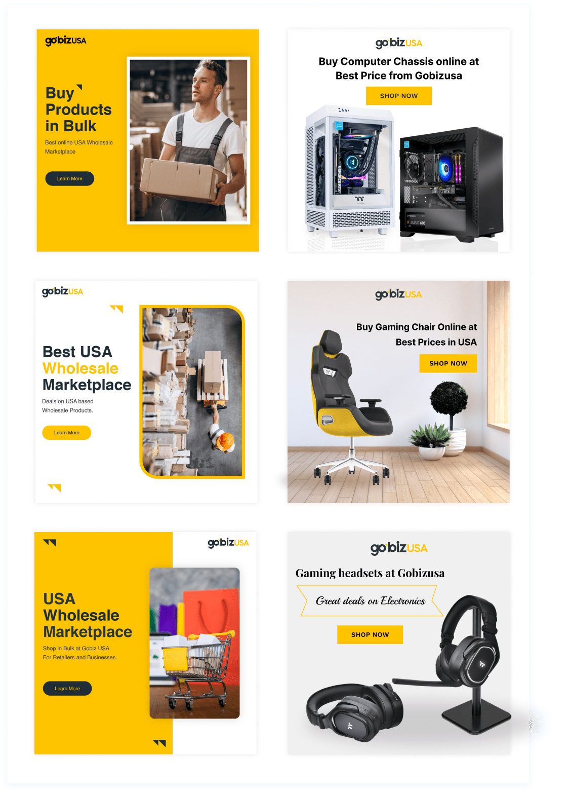 GoBiz USA Ad Creatives