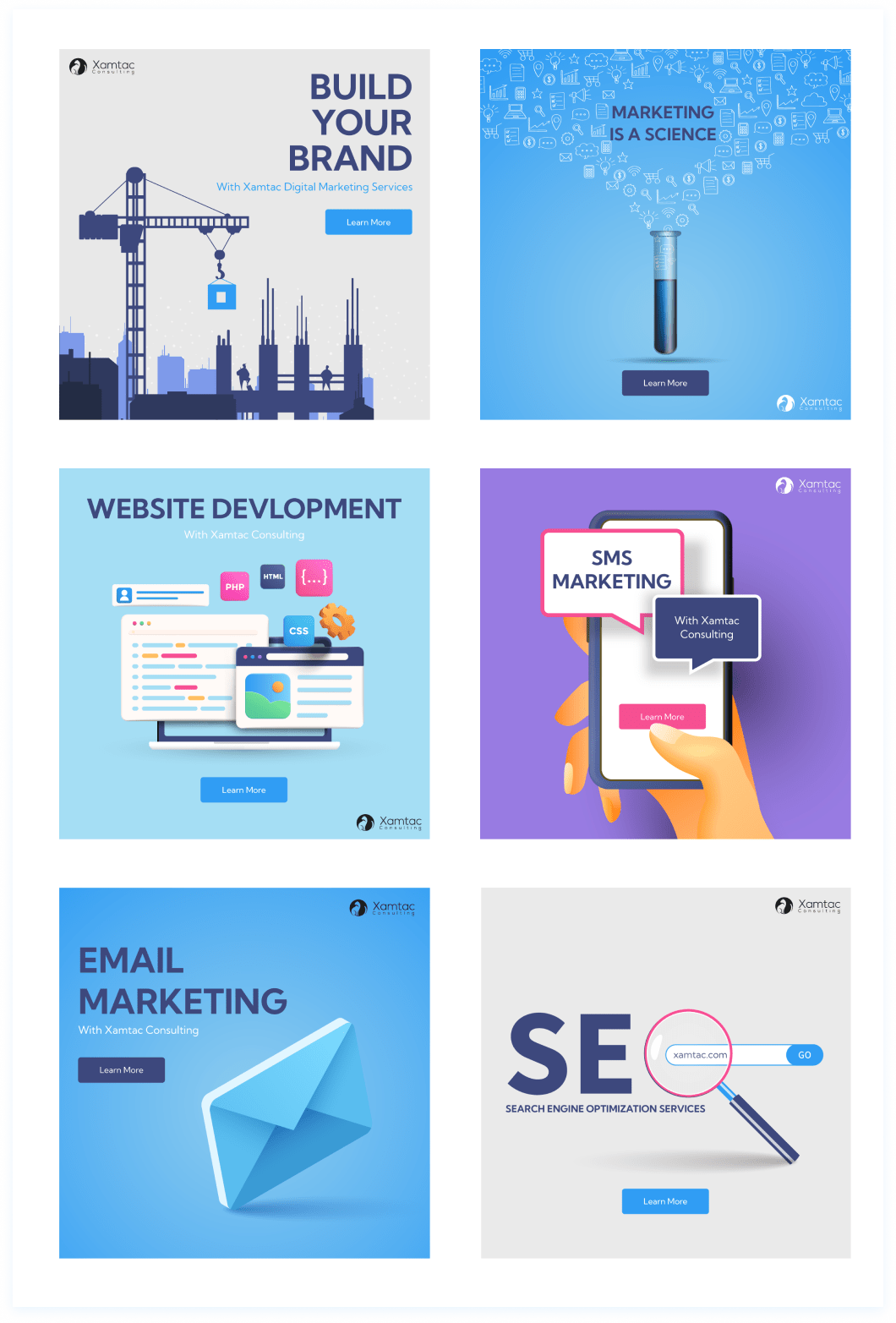 Xamtac Ad Creatives