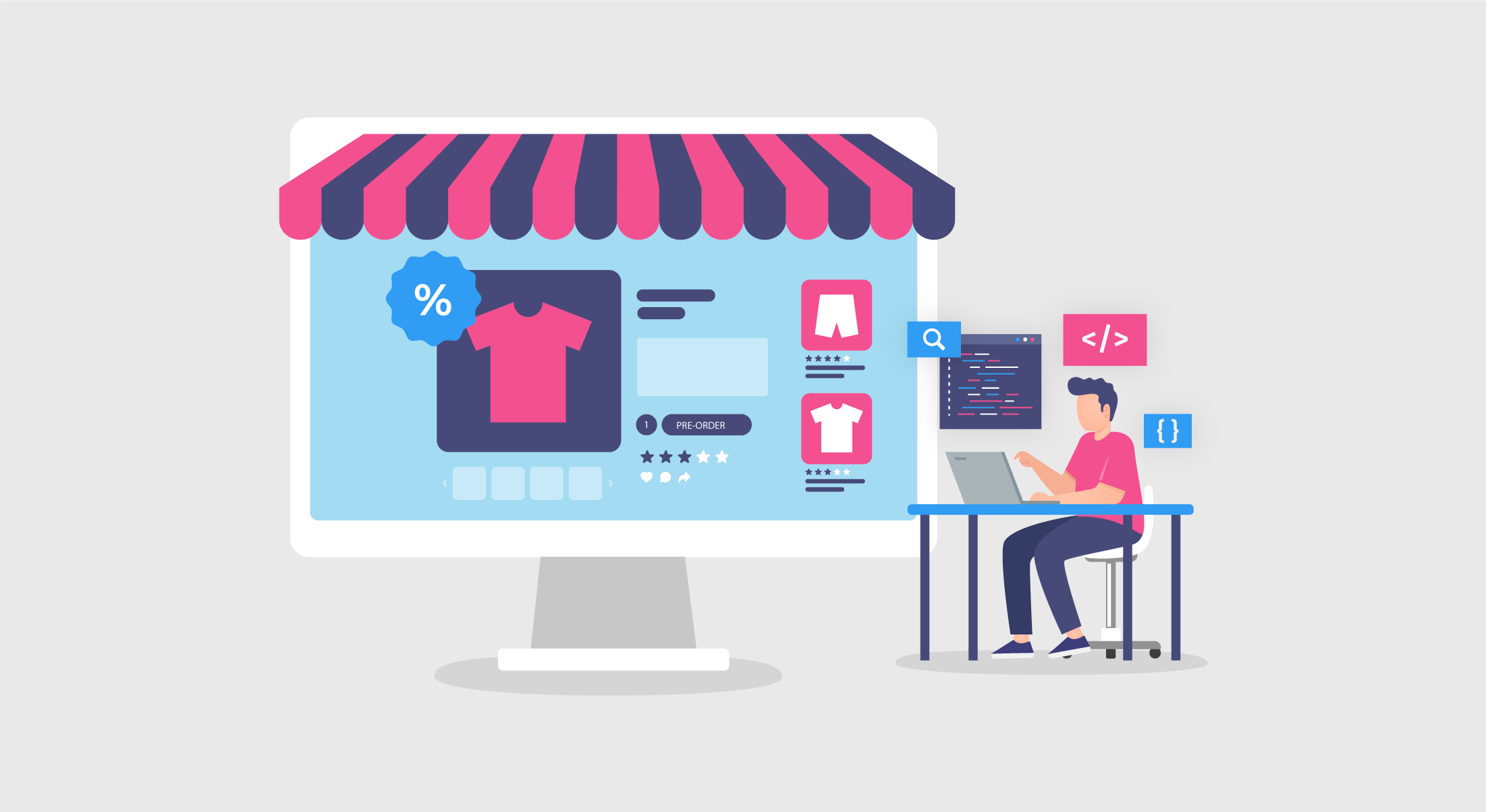 e-commerce website development