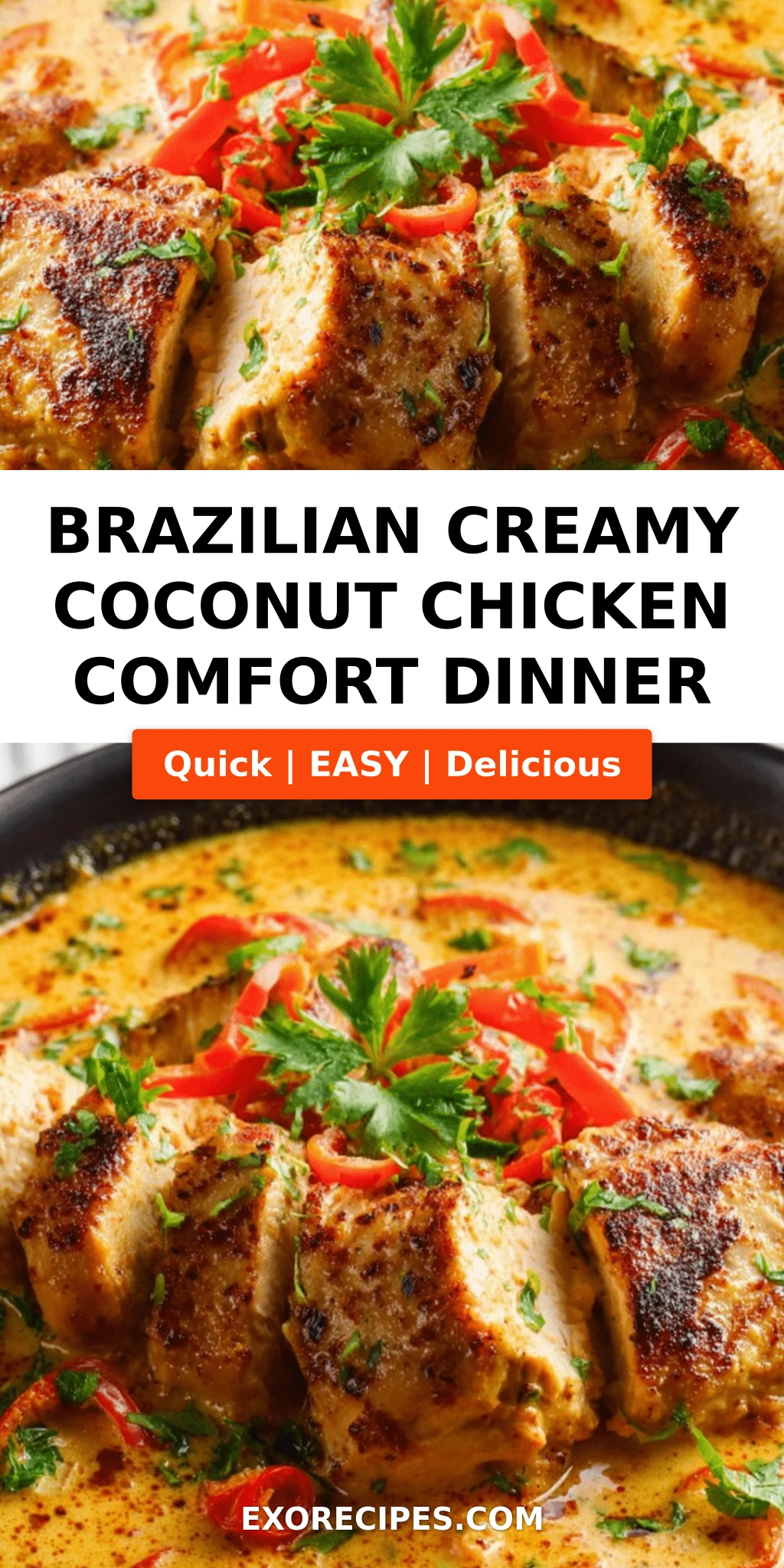Brazilian Creamy Coconut Chicken That Feels Like Pure Comfort