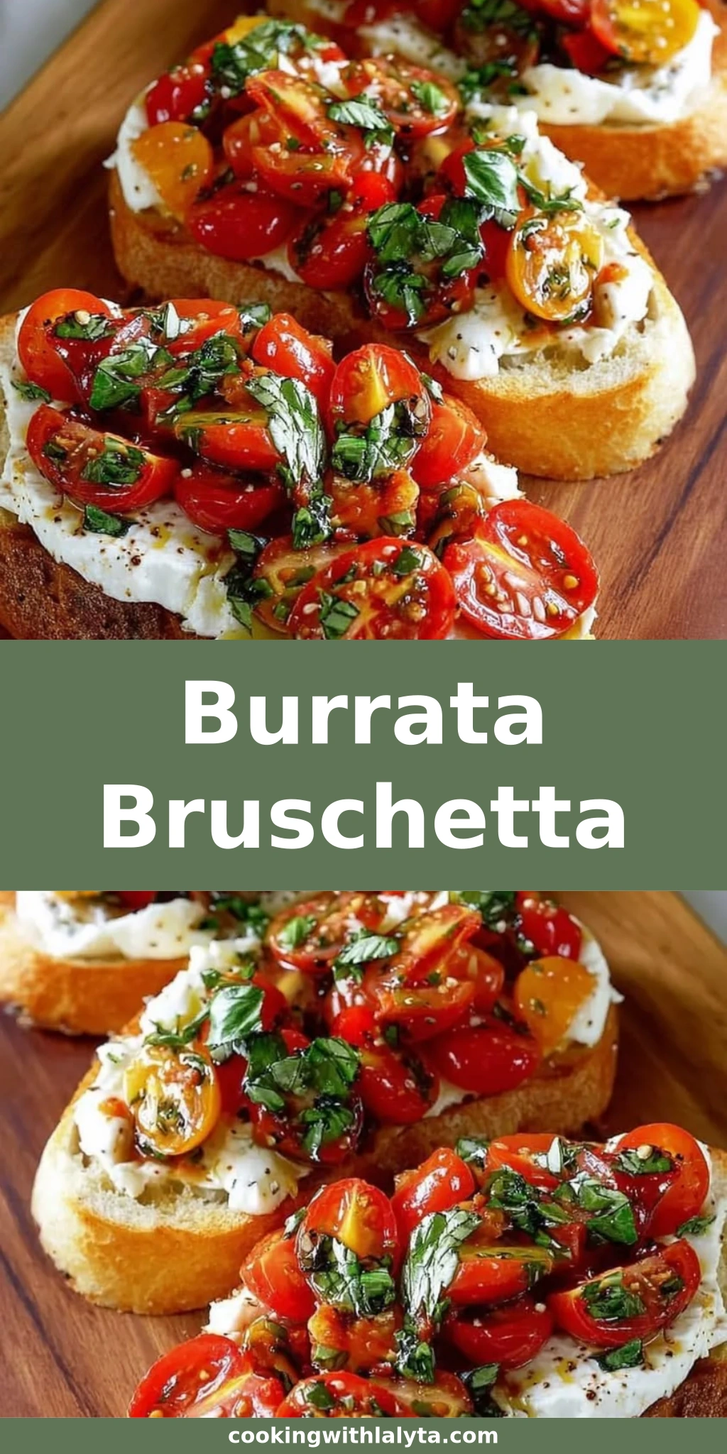 Burrata Bruschetta