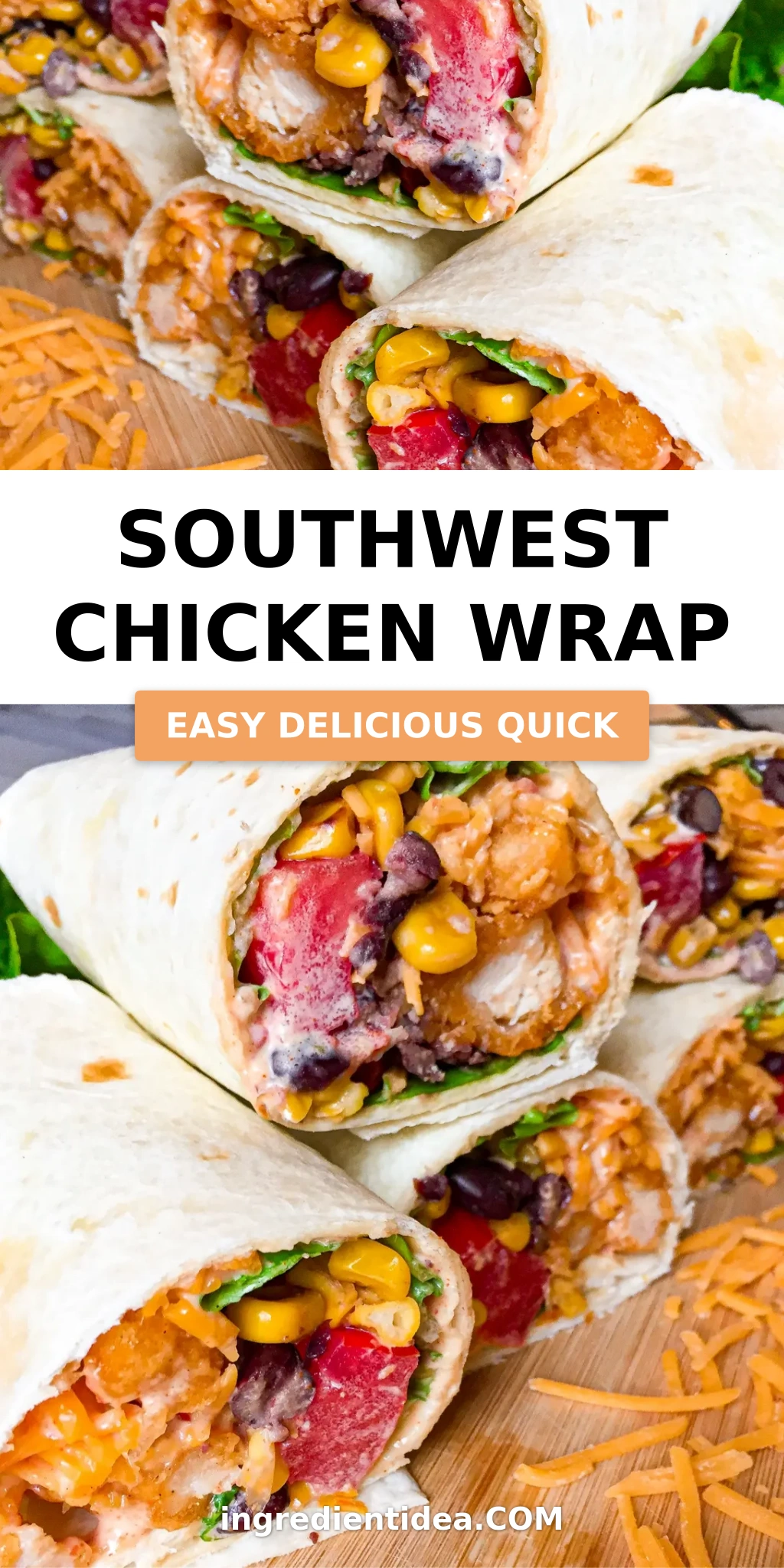 Southwest Chicken Wrap