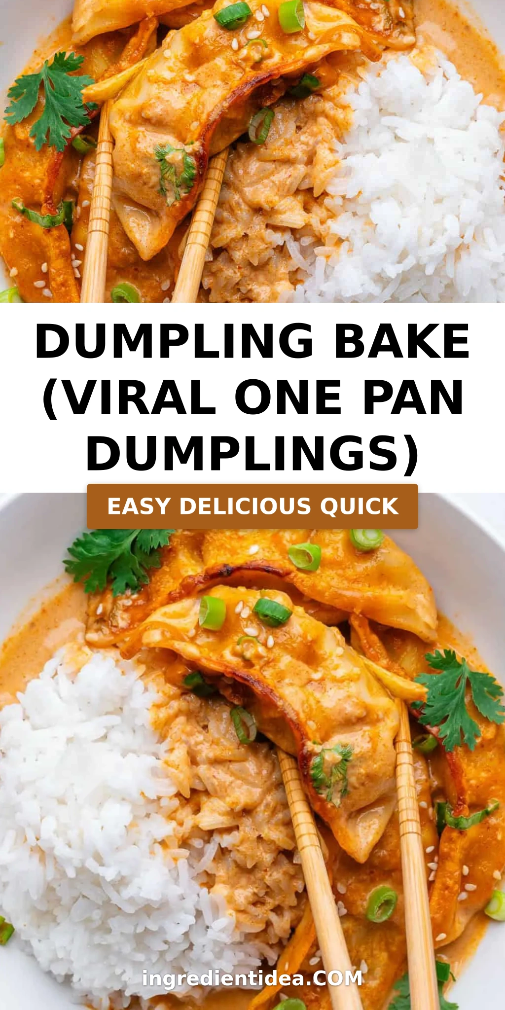 Dumpling Bake (Viral One Pan Dumplings)