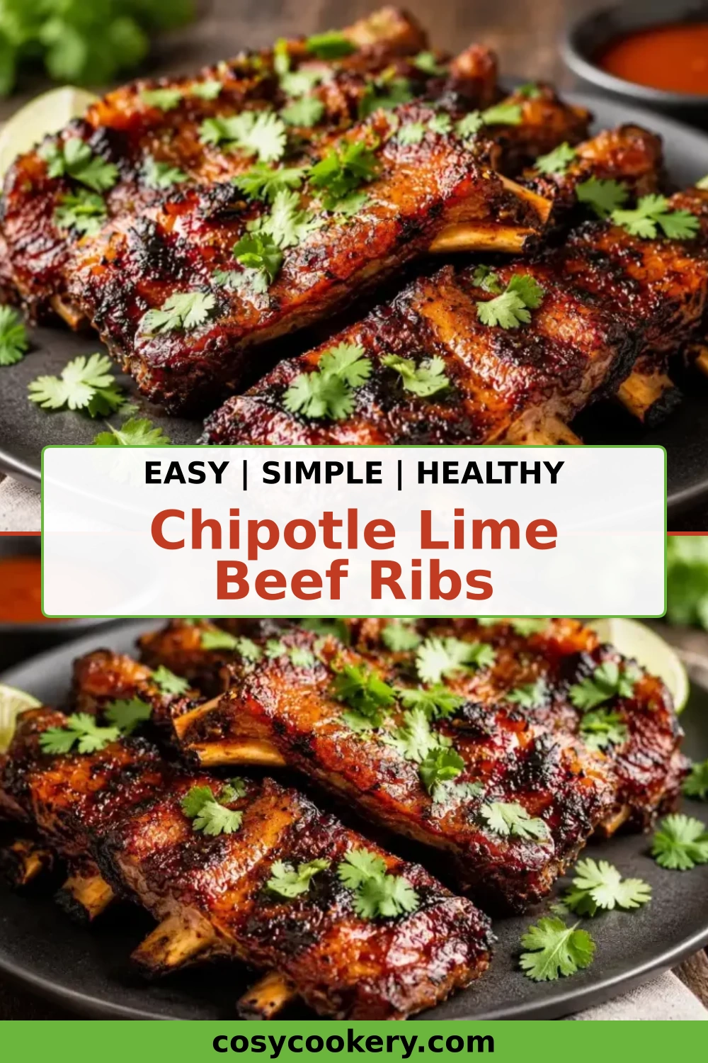 Chipotle Lime Beef Ribs